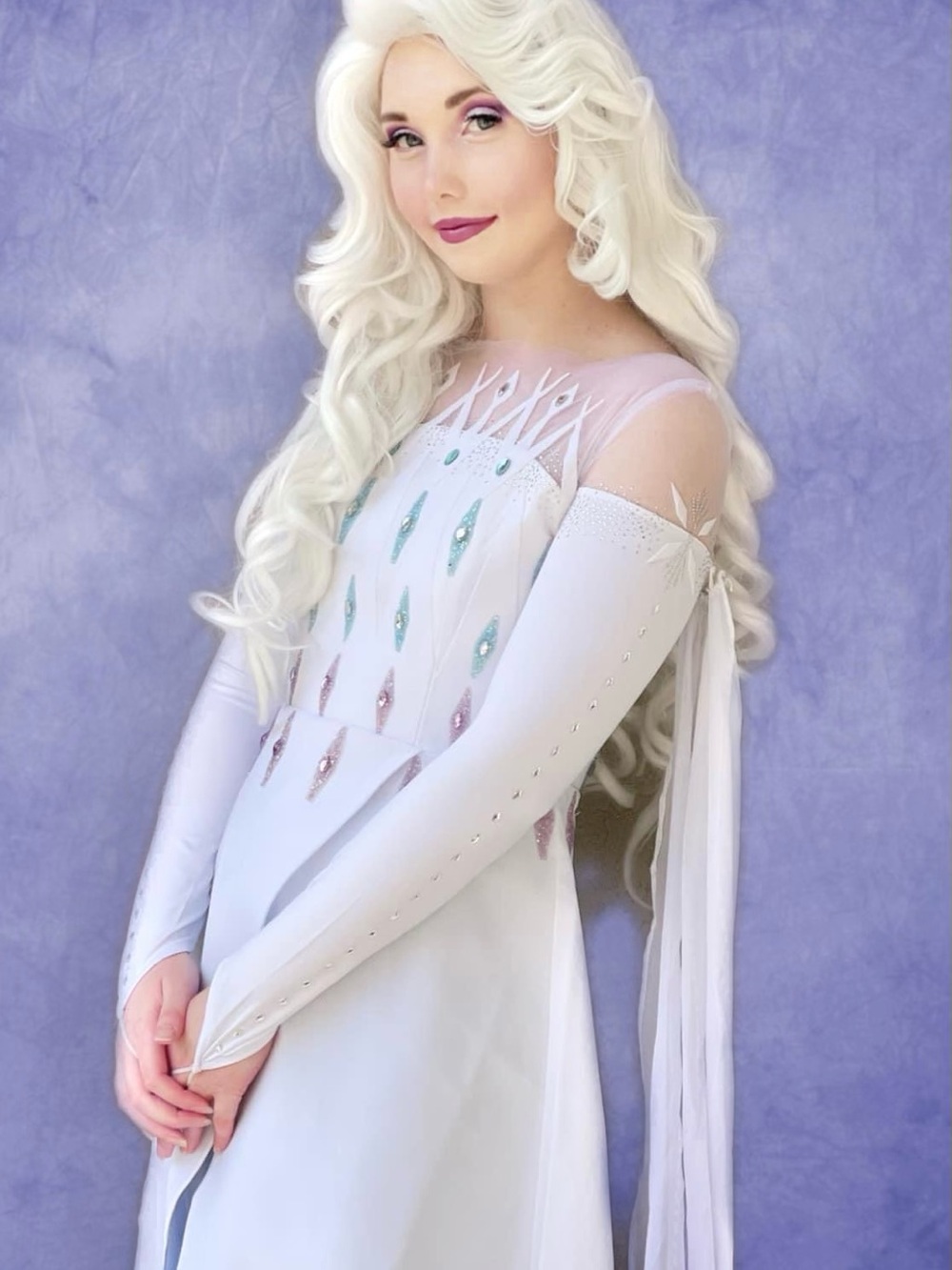 Elsa Frozen II + Leggings Costume